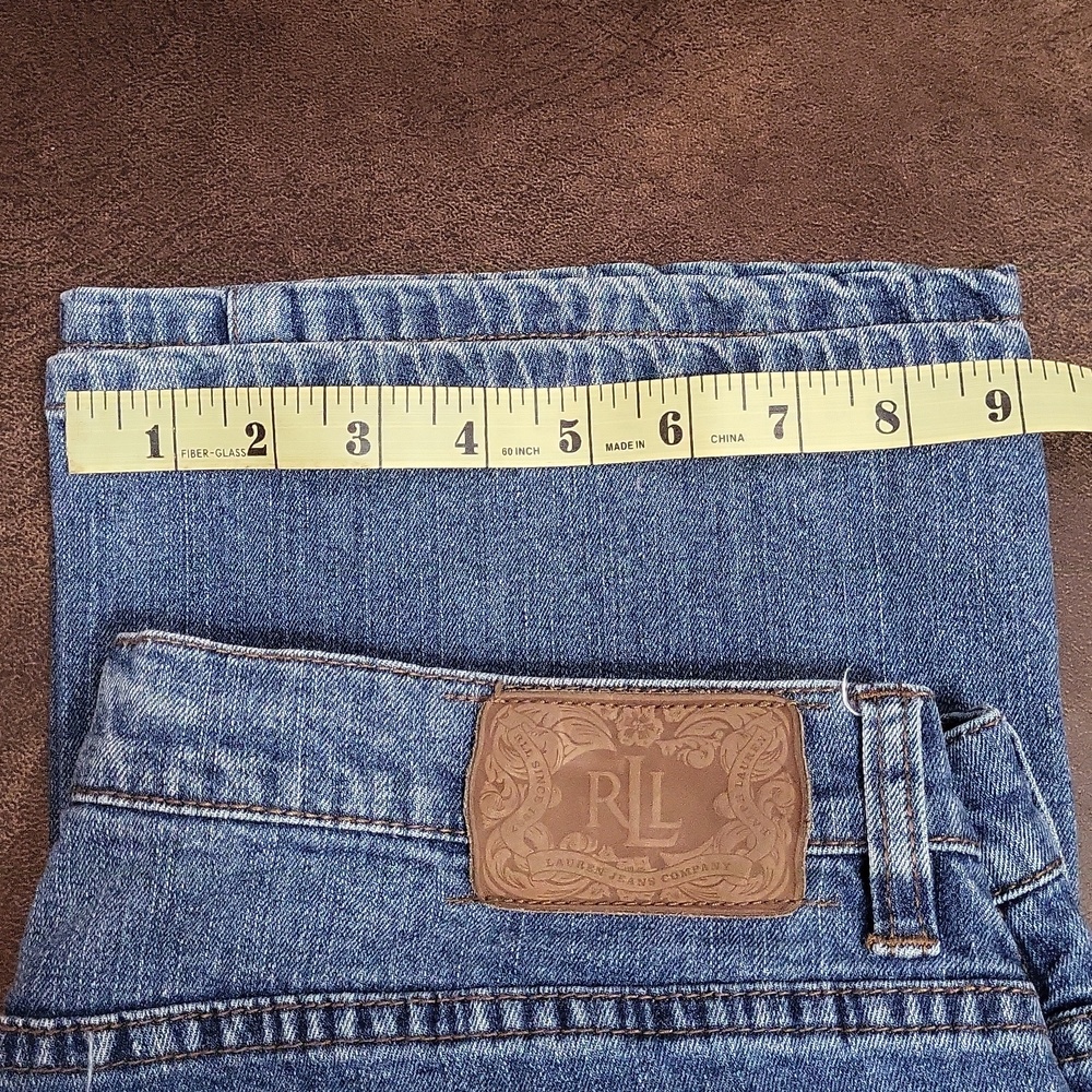Lauren Ralph Lauren Blue Flare Jeans - Picture 6 of 6